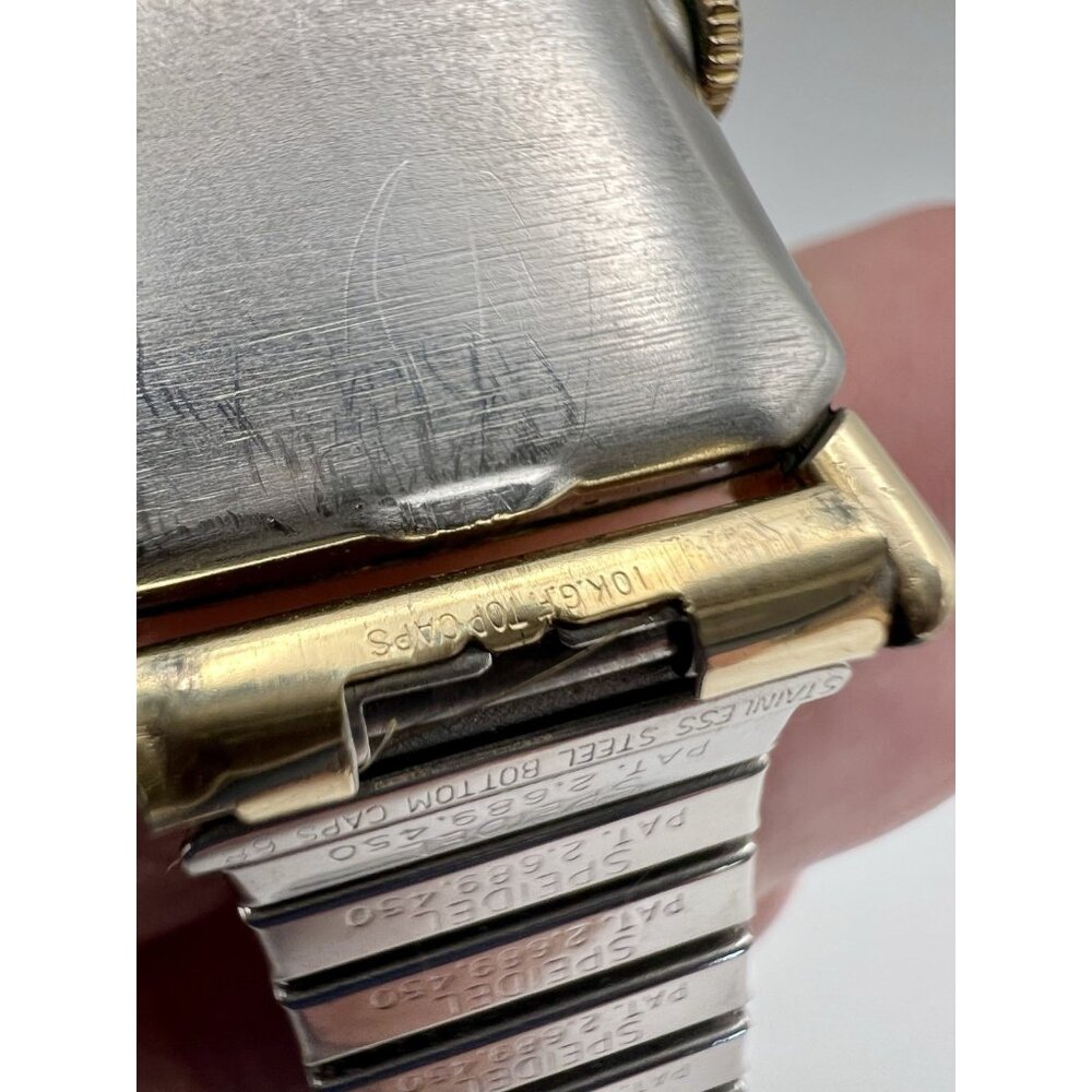 Vintage ELGIN 673 Gold Filled Mens Watch 17 Jewels - Picture 10 of 15